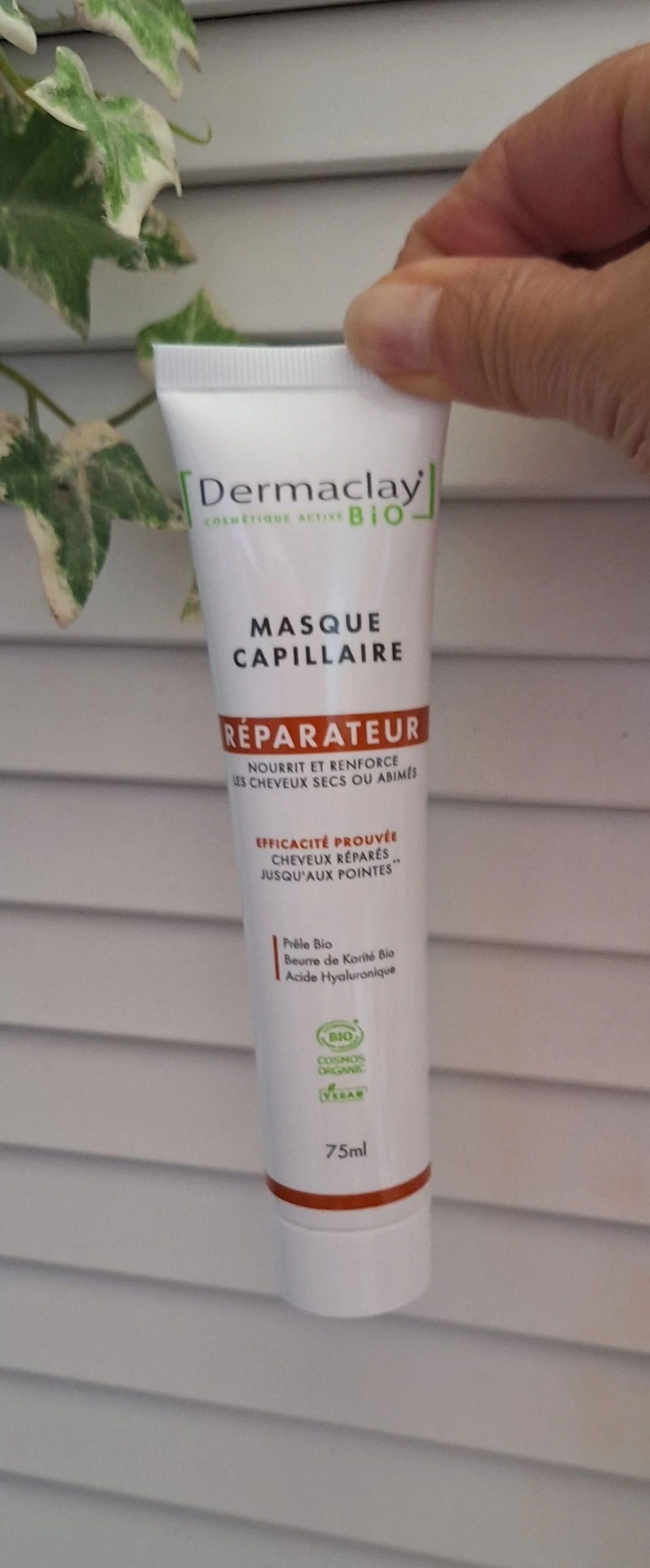 Masque capillaire réparateur Dermaclay 🤎